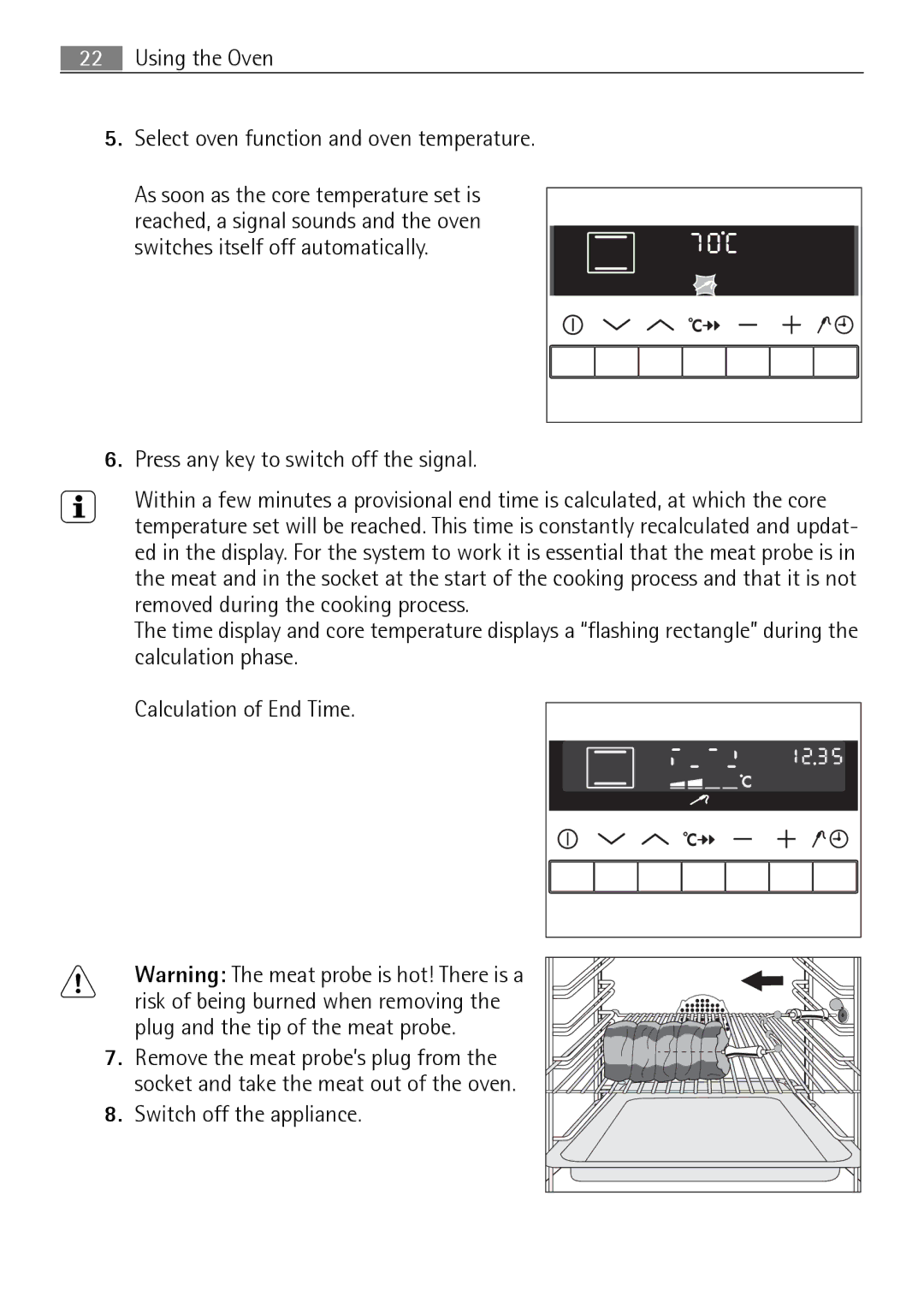 Electrolux B8831-5 user manual Switch off the appliance 