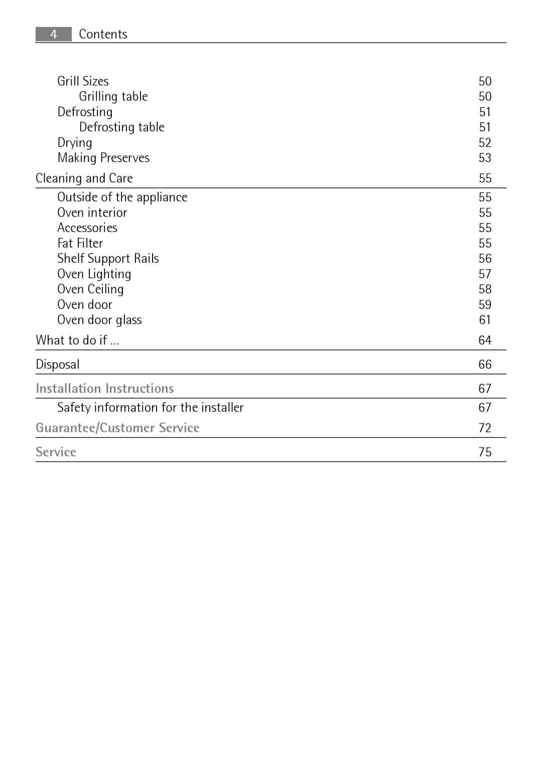 Electrolux B8831-5 user manual Installation Instructions 