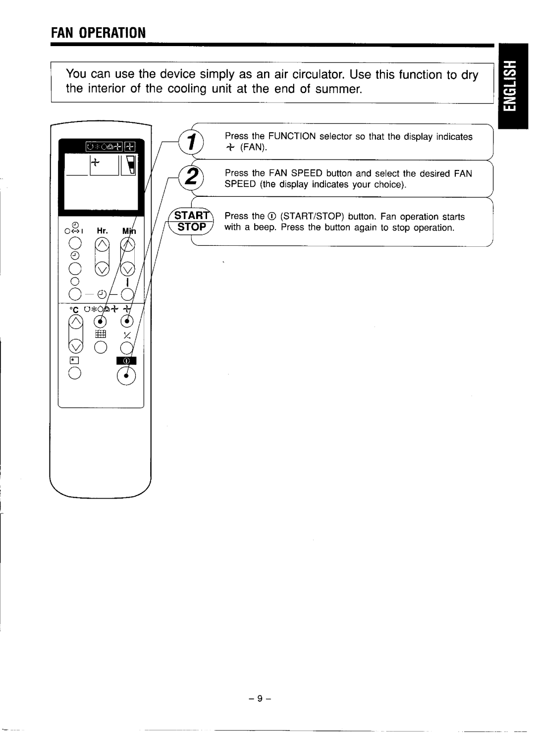 Electrolux BCC-12I, BCC-9I, BCC-12E, BCC-9E manual 