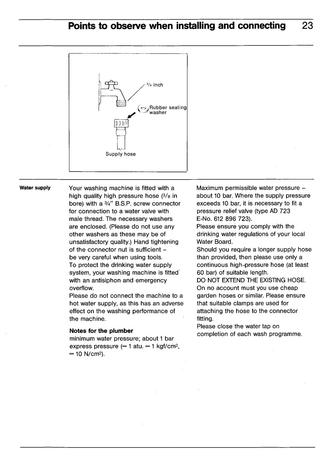 Electrolux BELLA 1103 manual 