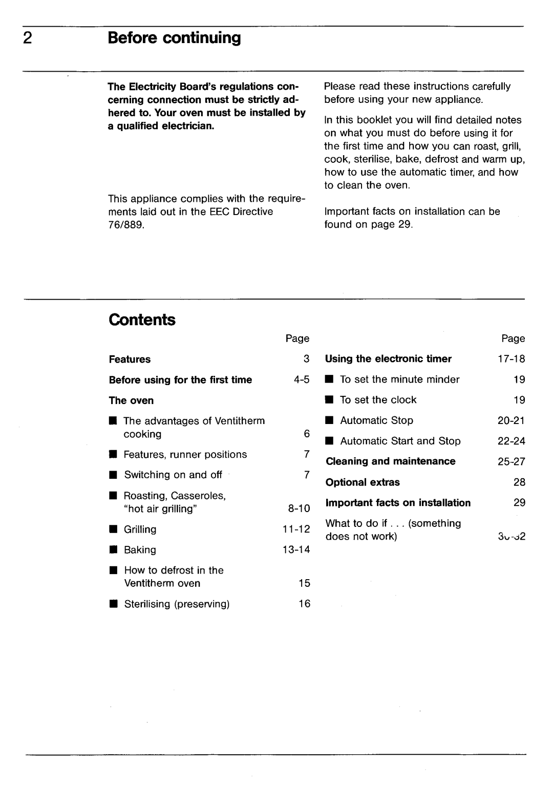 Electrolux BH 60 LG manual 