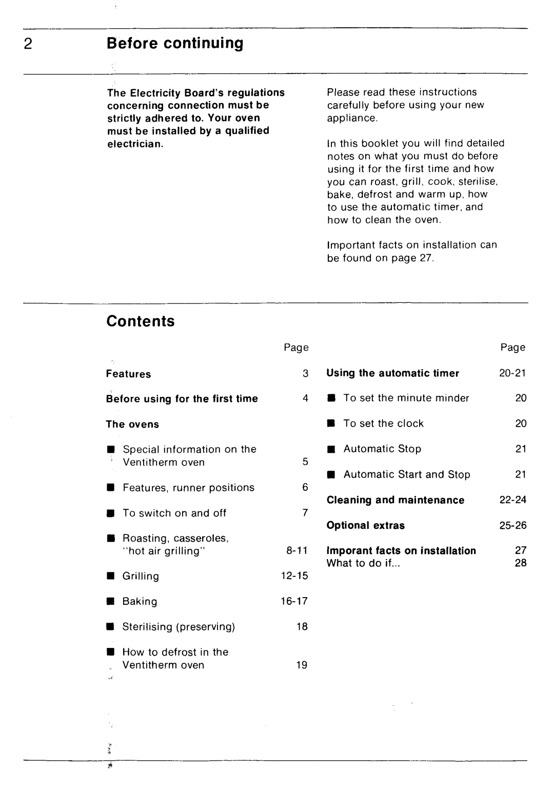 Electrolux BH 88 D manual 