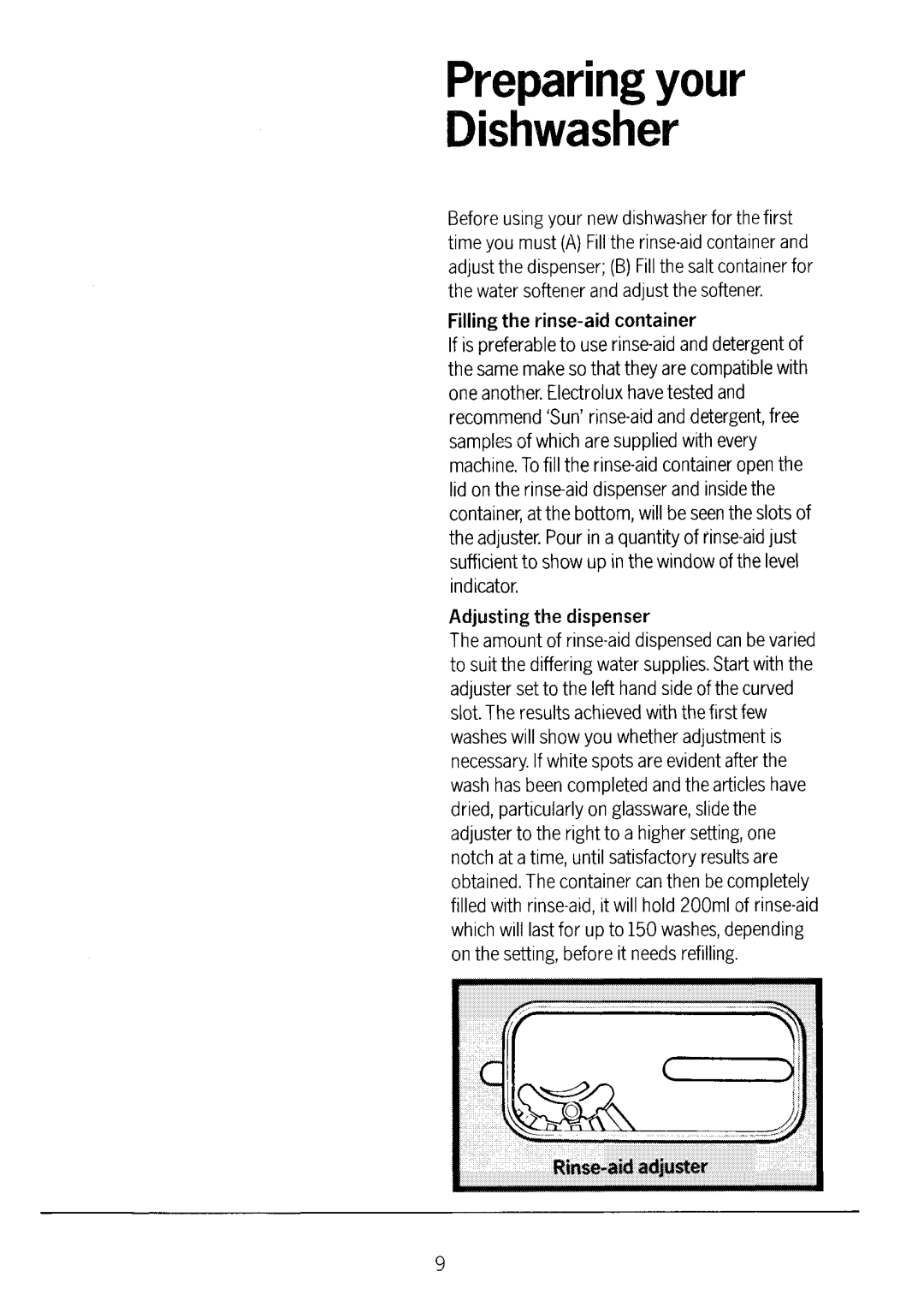 Electrolux BW295 manual 