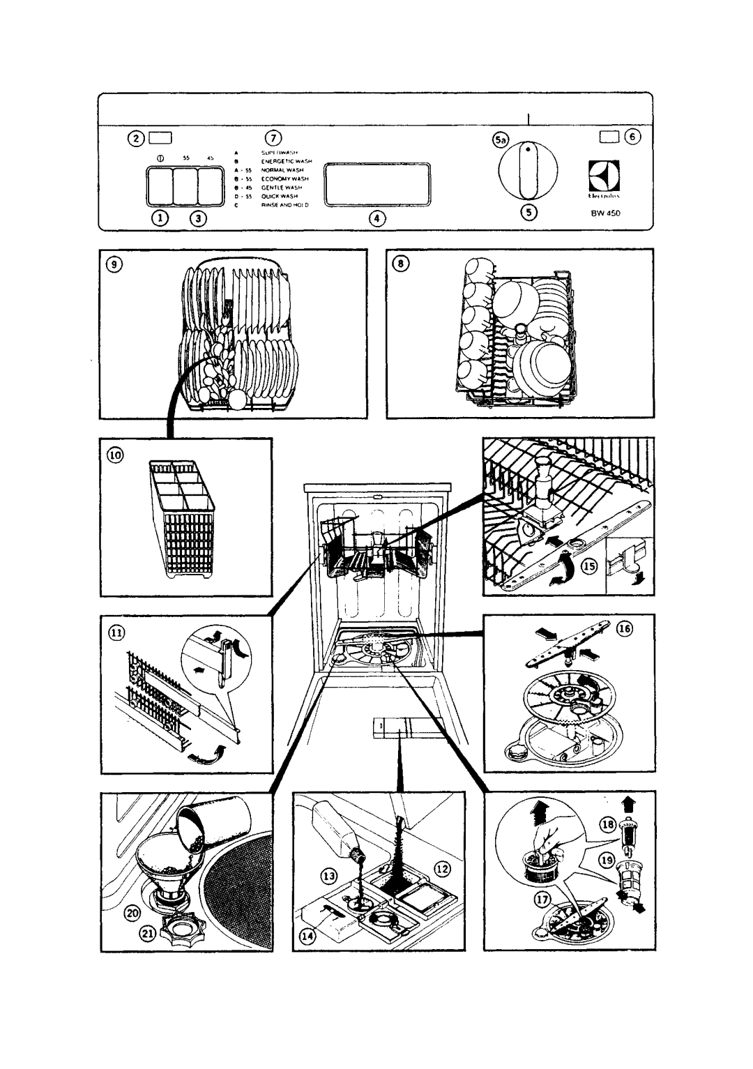 Electrolux BW450 manual 