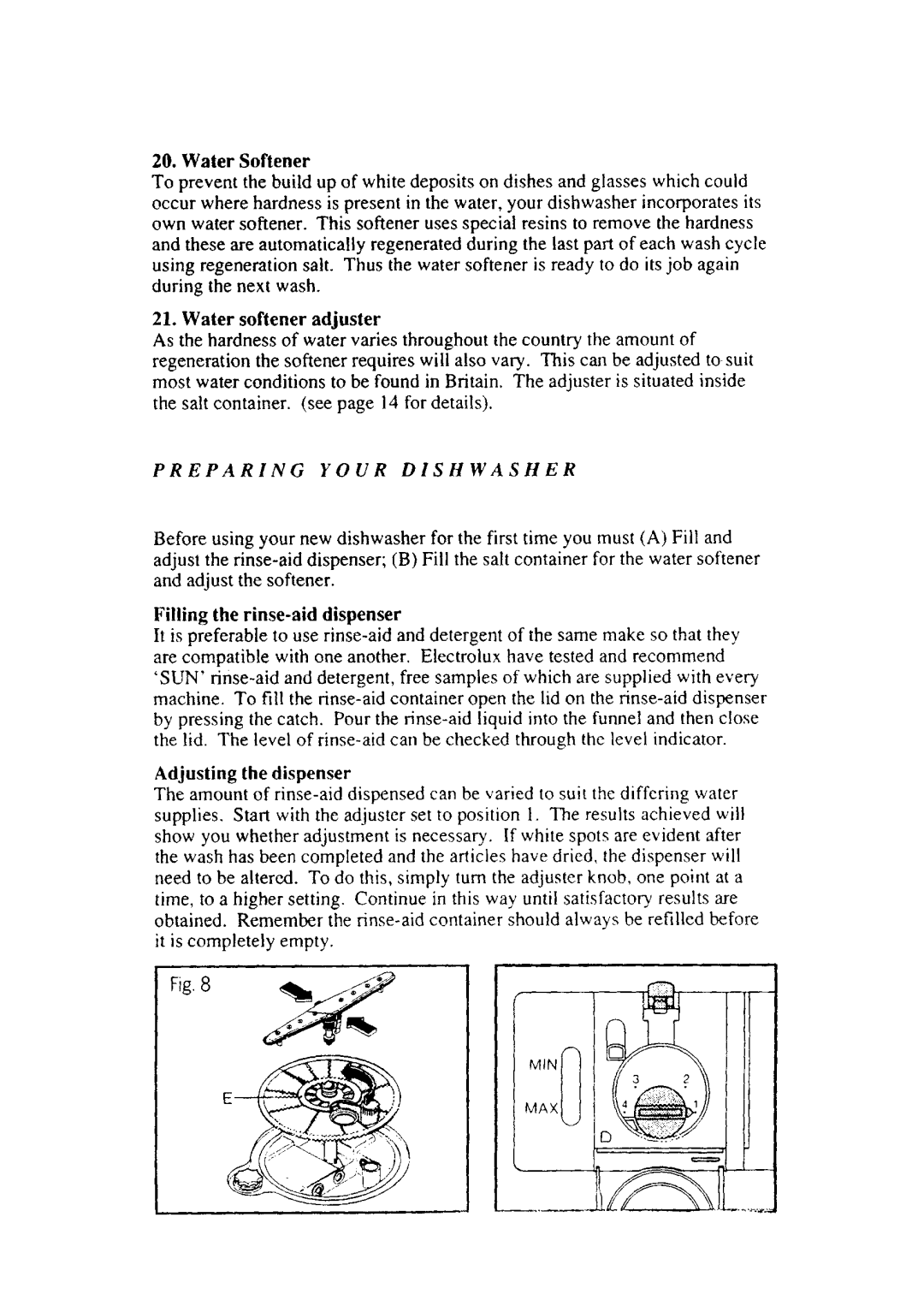 Electrolux BW450 manual 