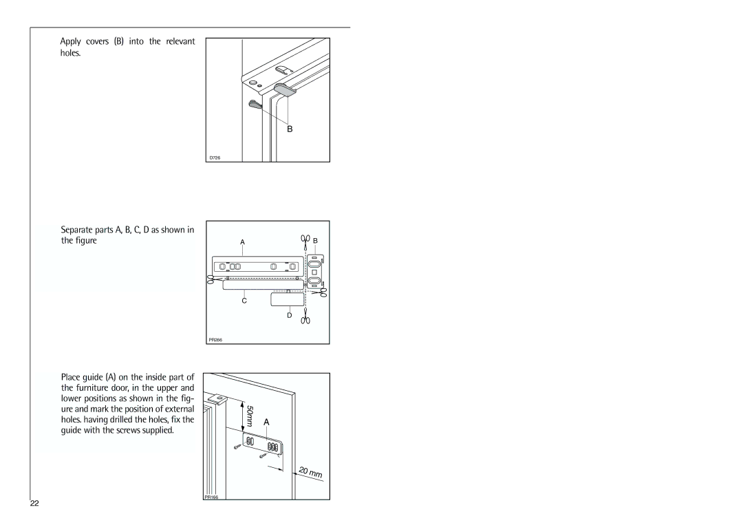 Electrolux C 7 18 41-4i installation instructions 50mm 