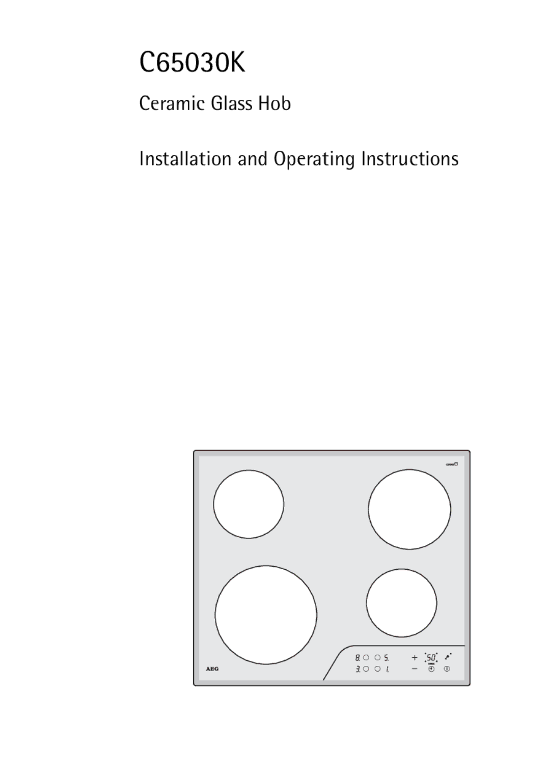 Electrolux C65030K operating instructions 