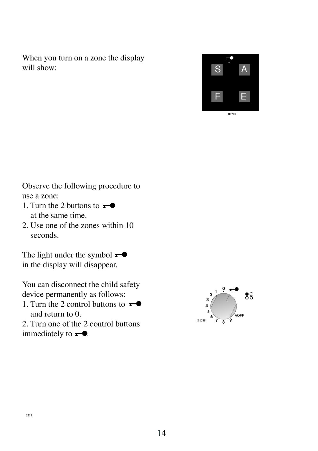 Electrolux Ceramic glass hob manual 