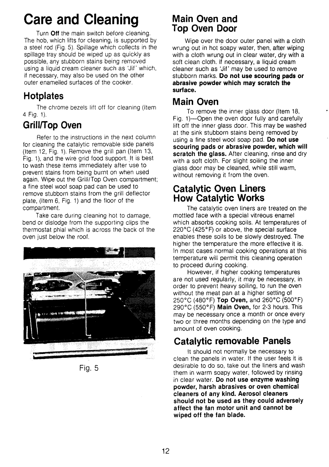 Electrolux CF463 manual 