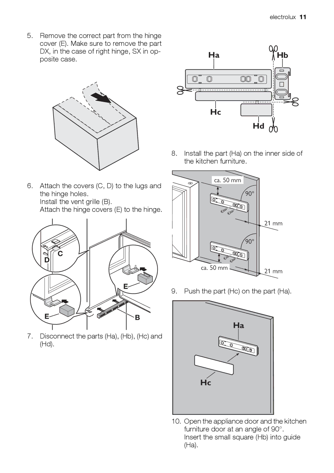 Electrolux CI 800 FA user manual HaHb 