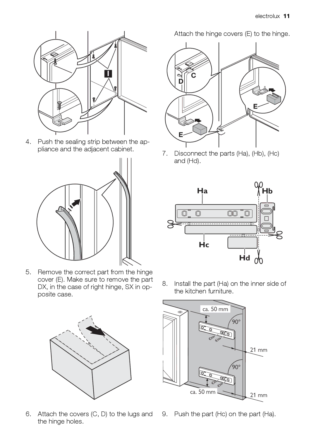 Electrolux CI120FA user manual HaHb 