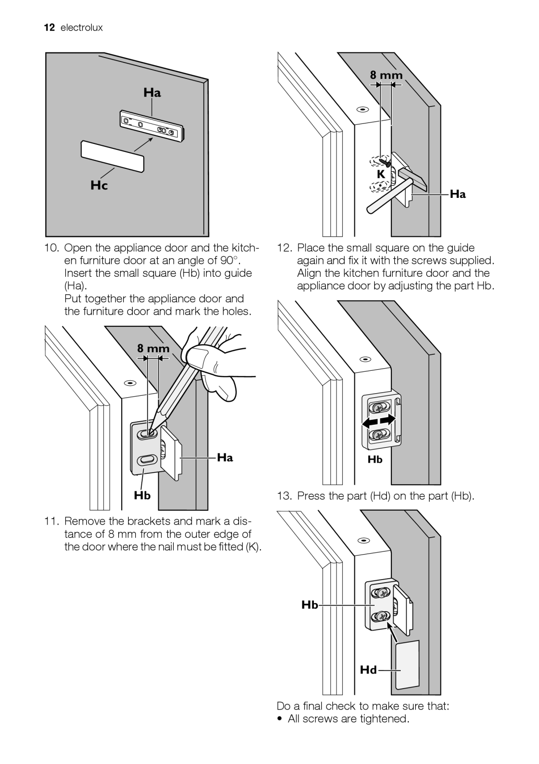 Electrolux CI120FA user manual HaHb 