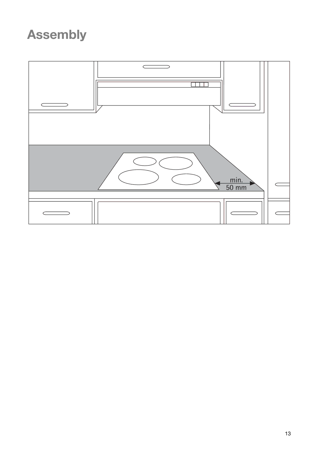 Electrolux CM 600 BLK manual Assembly 