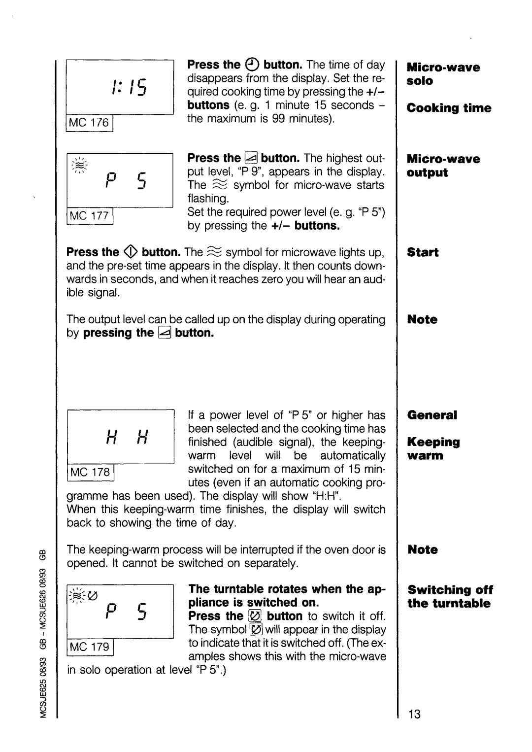 Electrolux COMBI 625 manual 