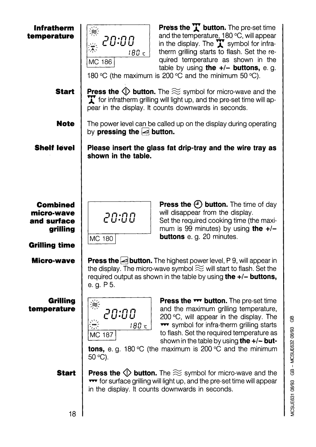 Electrolux COMBI 625 manual 