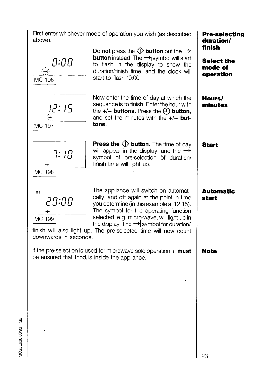 Electrolux COMBI 625 manual 