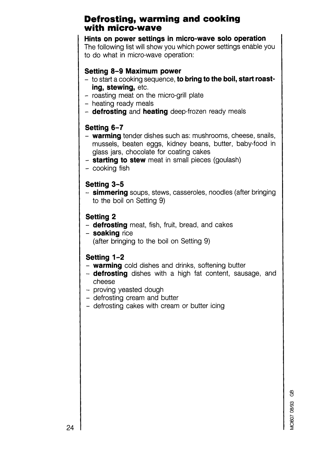 Electrolux COMBI 625 manual 