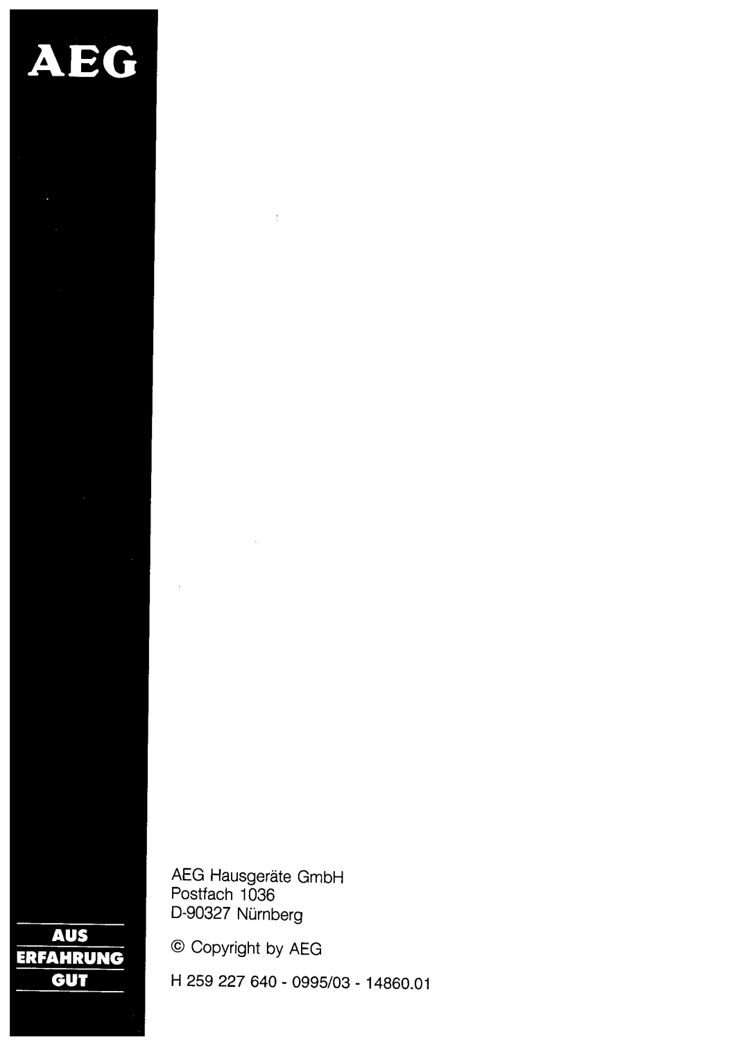 Electrolux COMBI 625 manual 