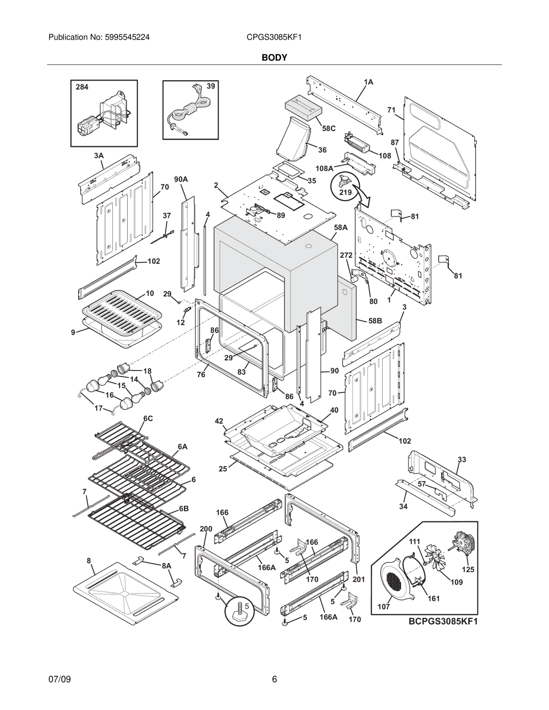 Electrolux 39452391M93S1 installation instructions BCPGS3085KF1 