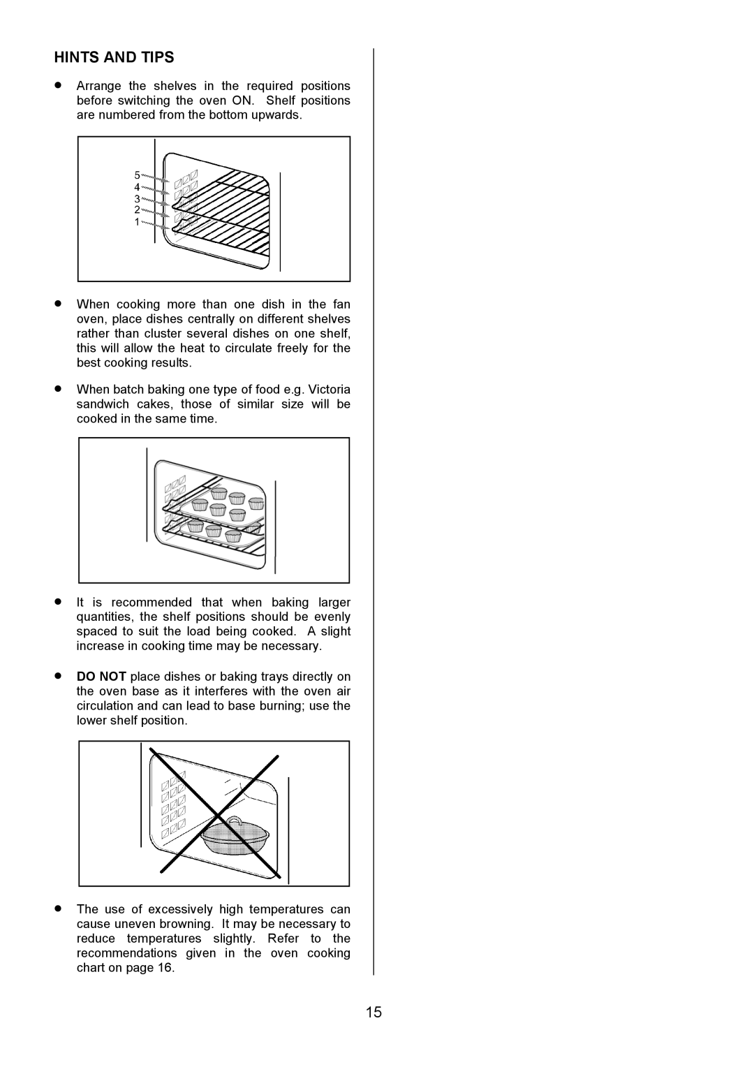 Electrolux CSM 559 installation instructions Hints and Tips 