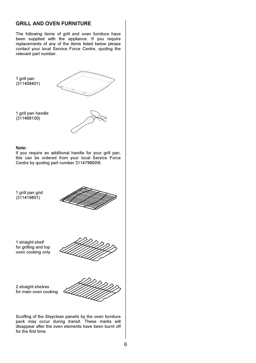 Electrolux CSM 559 installation instructions Grill and Oven Furniture 