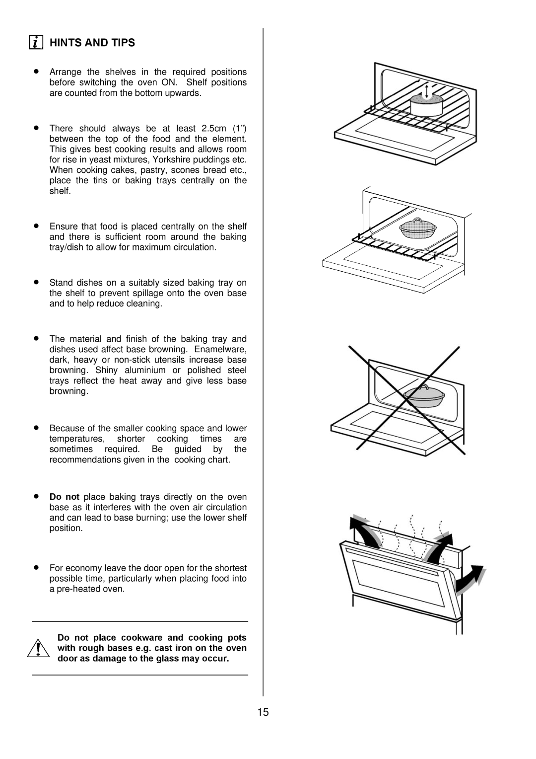 Electrolux D2100-5 manual Hints and Tips 