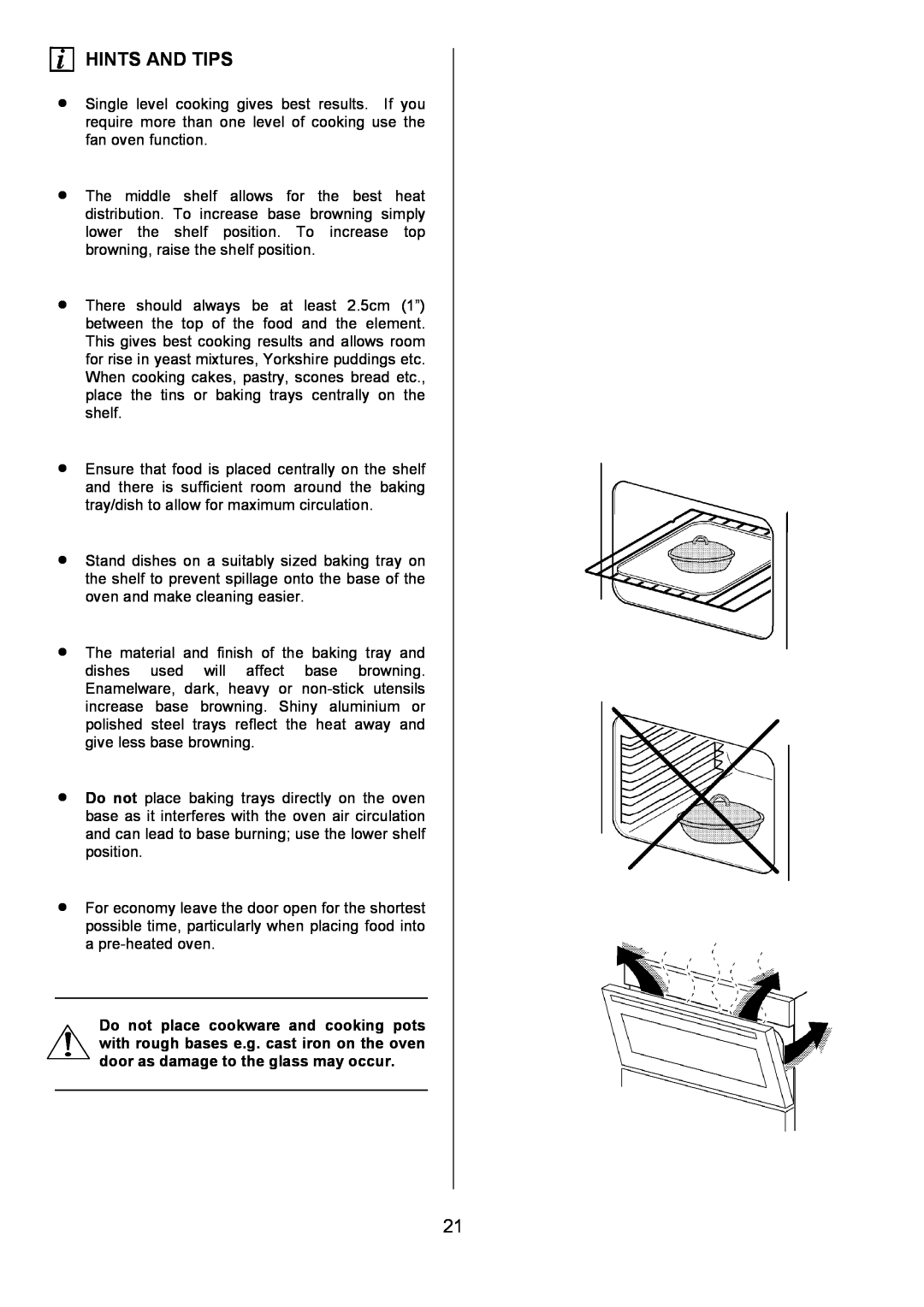 Electrolux D4101-4 operating instructions Hints And Tips 