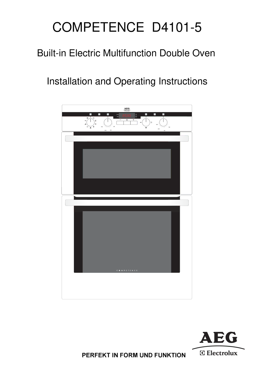 Electrolux manual Competence D4101-5 