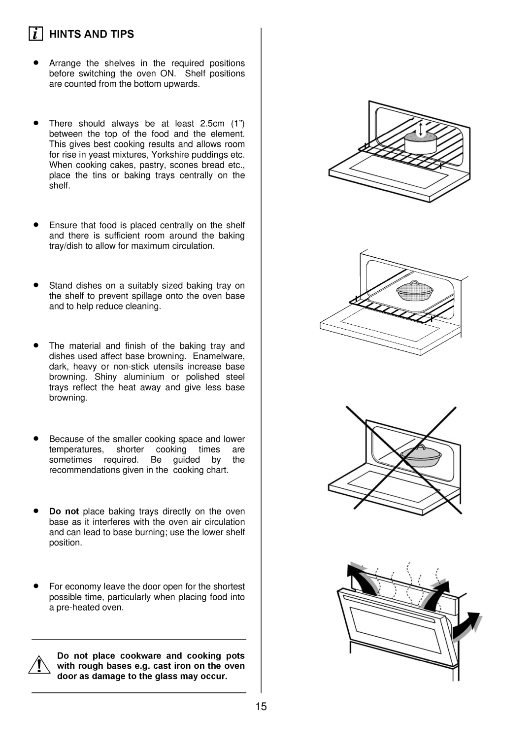 Electrolux D4101-5 manual Hints and Tips 