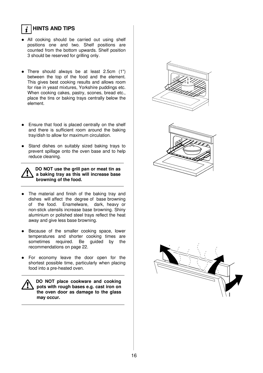 Electrolux D4150-1 manual Hints and Tips 