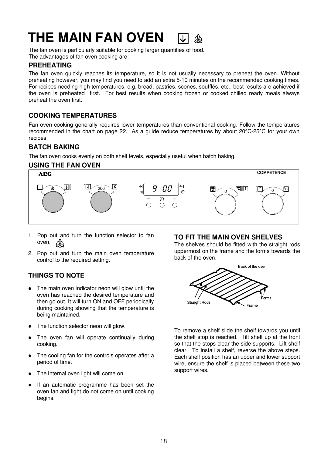 Electrolux D4150-1 manual Main FAN Oven 