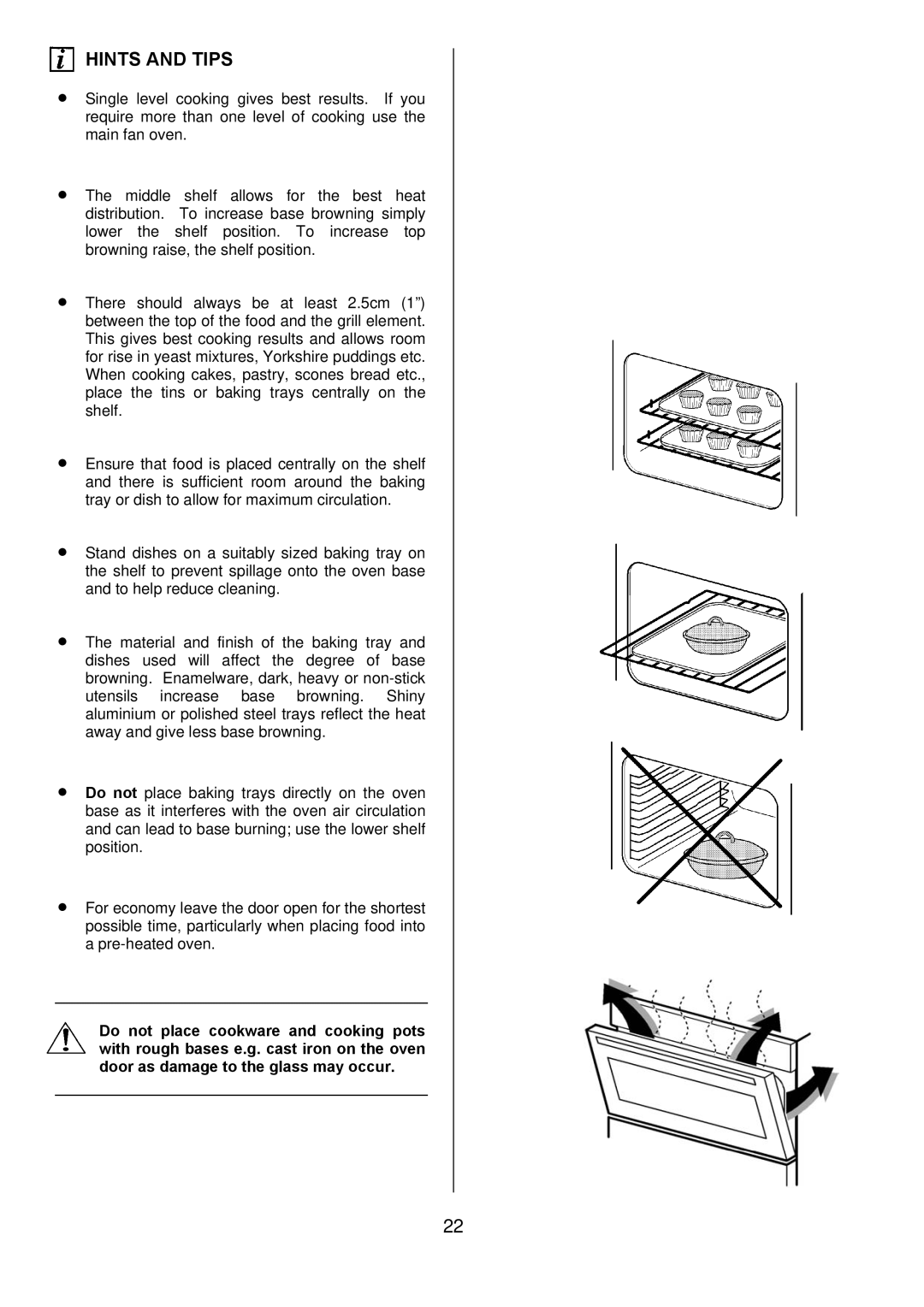 Electrolux D5701-5 manual Hints and Tips 