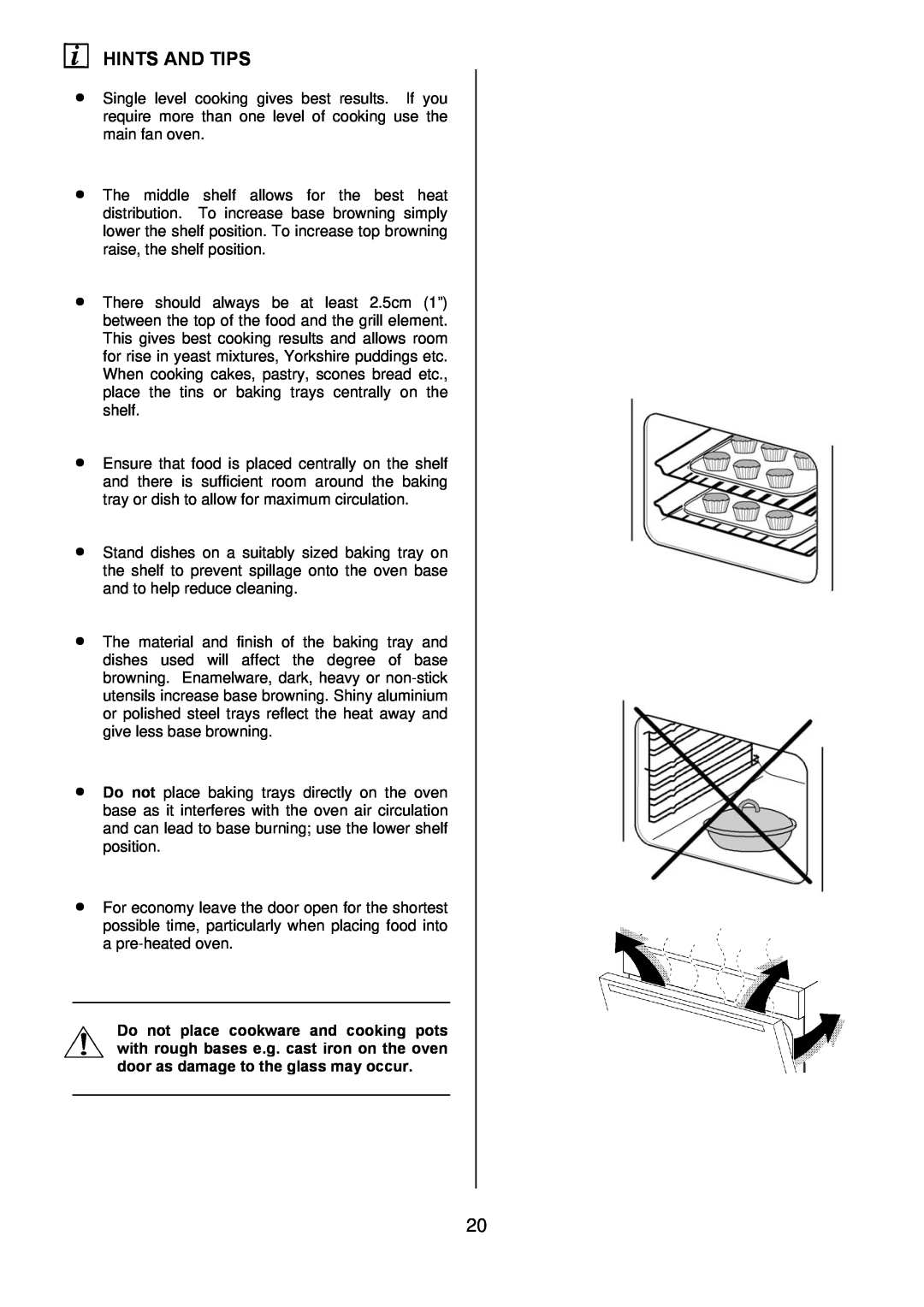 Electrolux D77000GF operating instructions Hints And Tips 