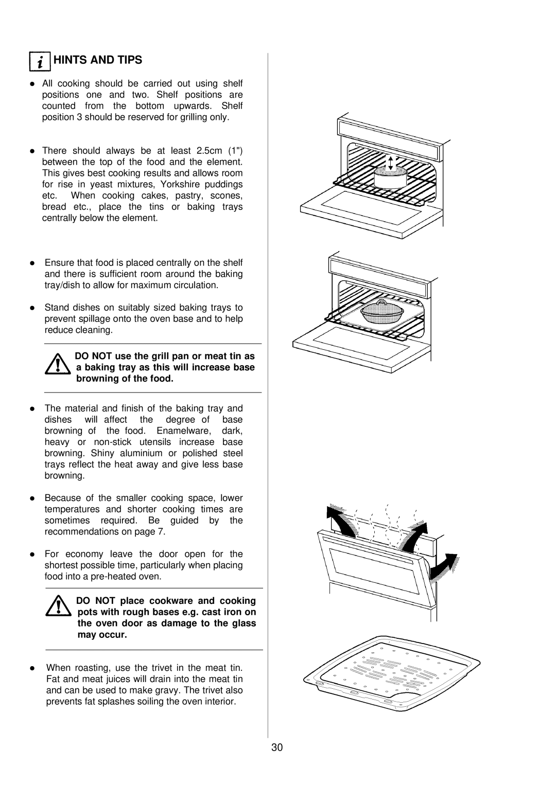 Electrolux D81000, D81005 installation instructions Hints and Tips 