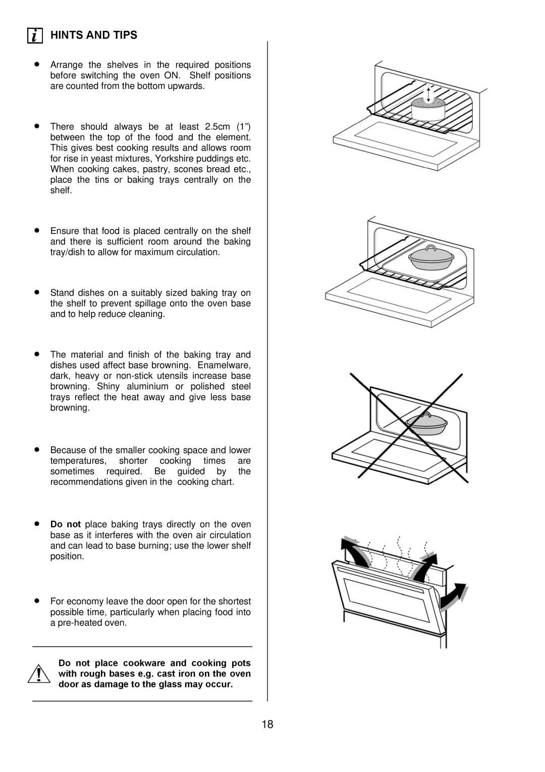 Electrolux D98000VF operating instructions Hints and Tips 