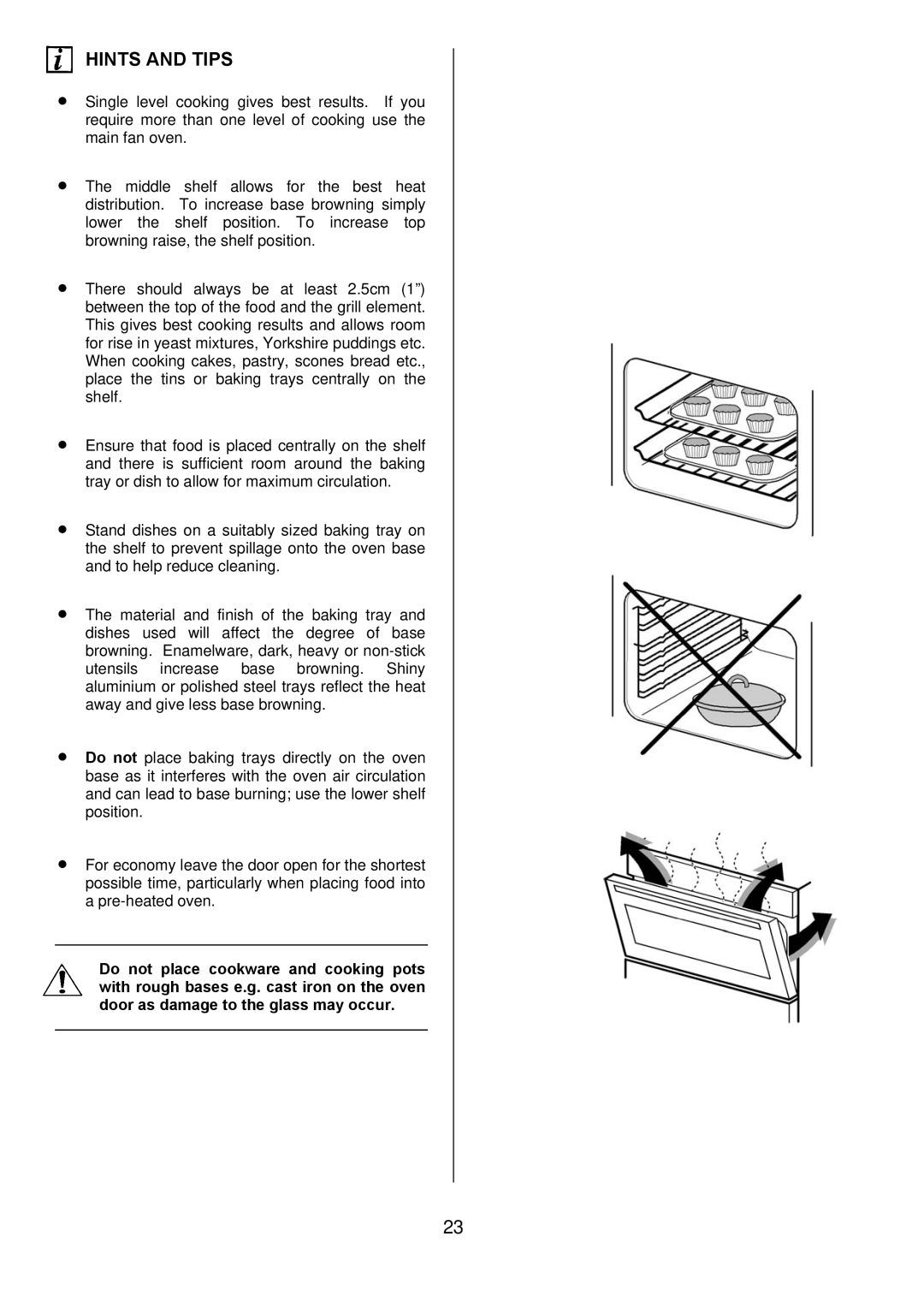 Electrolux D98000VF operating instructions Hints and Tips 