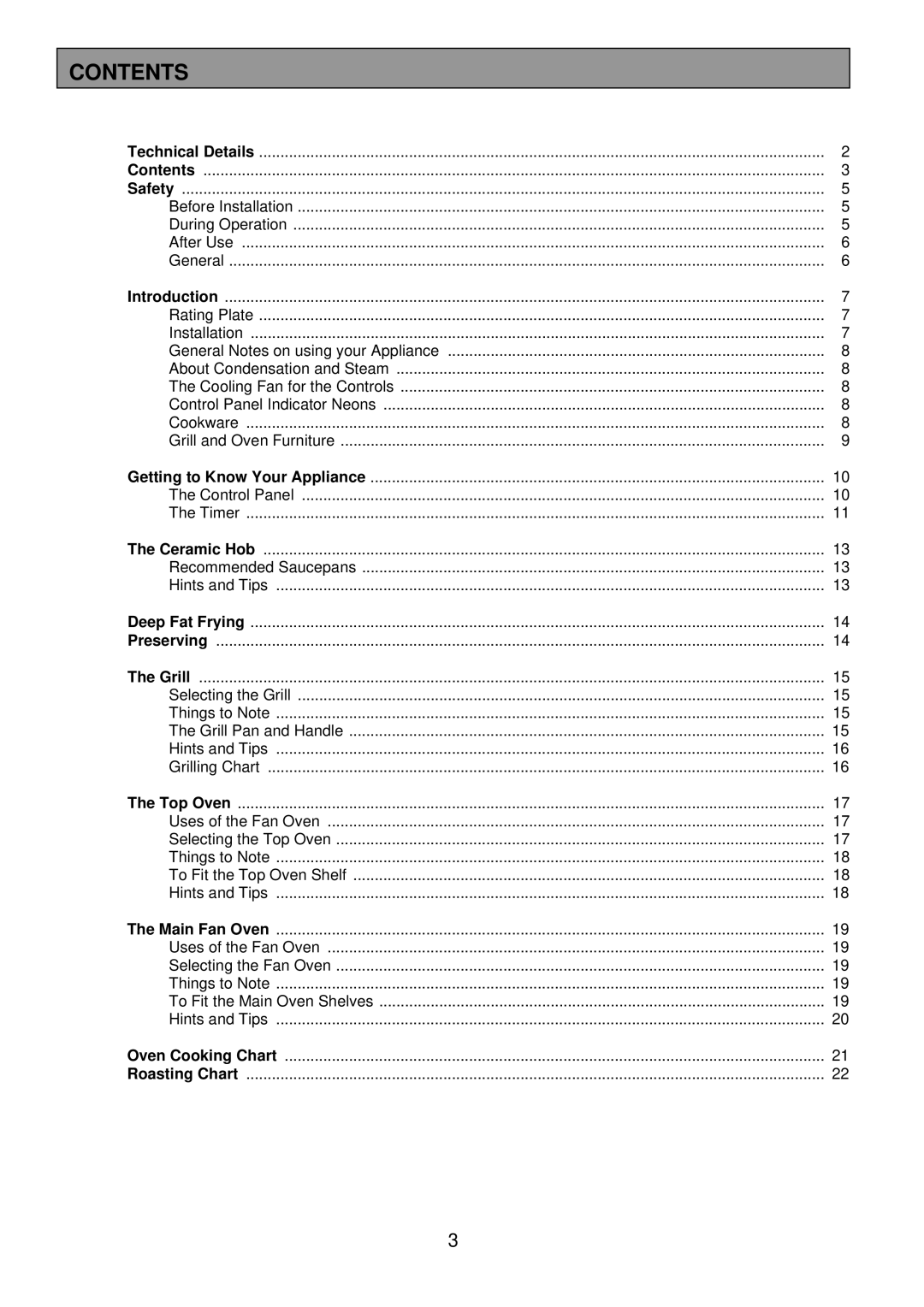 Electrolux DDO60CE manual Contents 