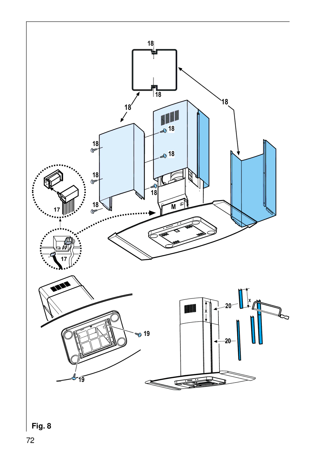 Electrolux CHDI 8610 installation instructions 