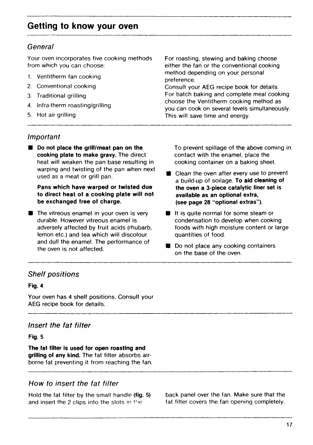 Electrolux E 64.1 KLF manual 