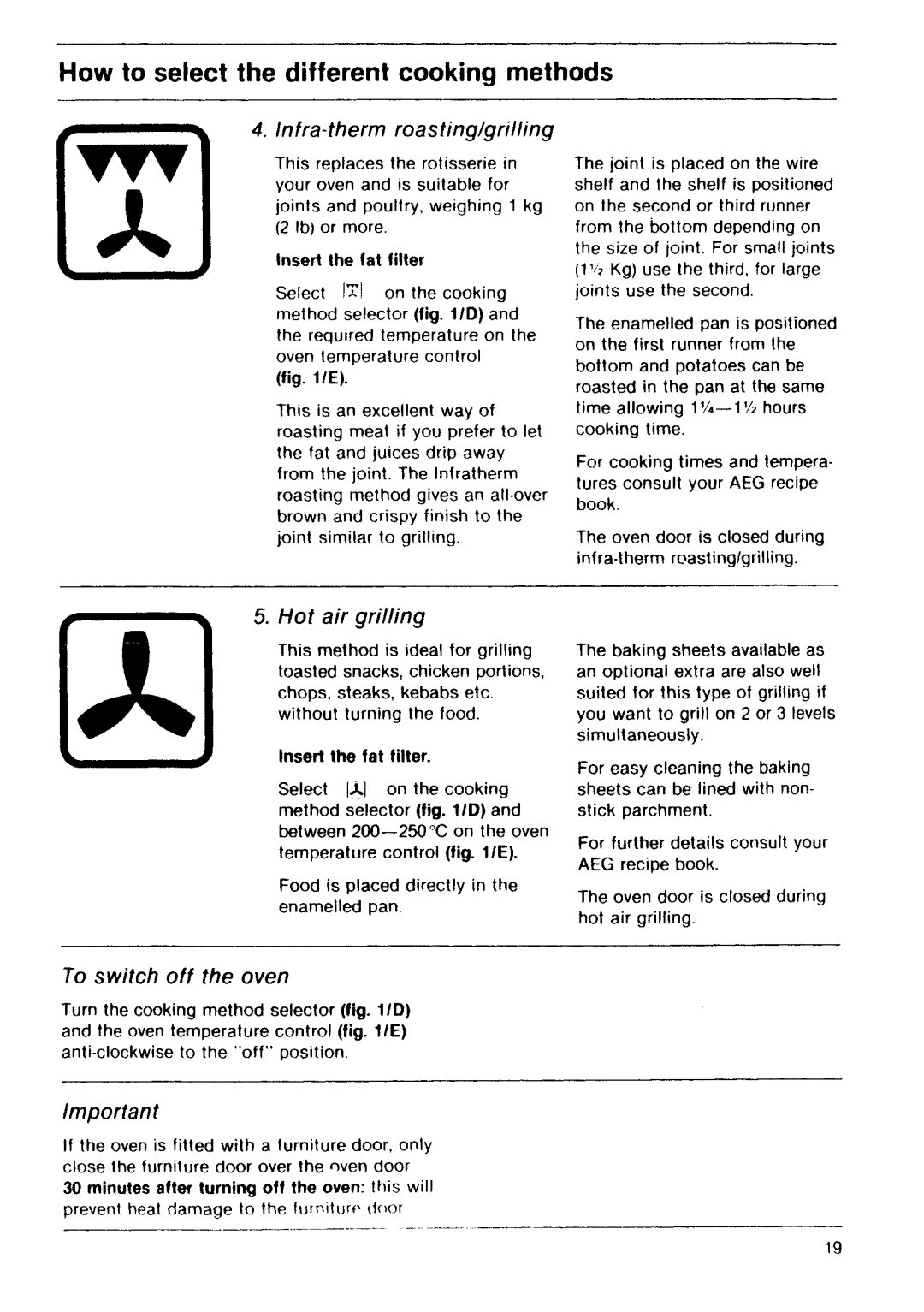 Electrolux E 64.1 KLF manual 