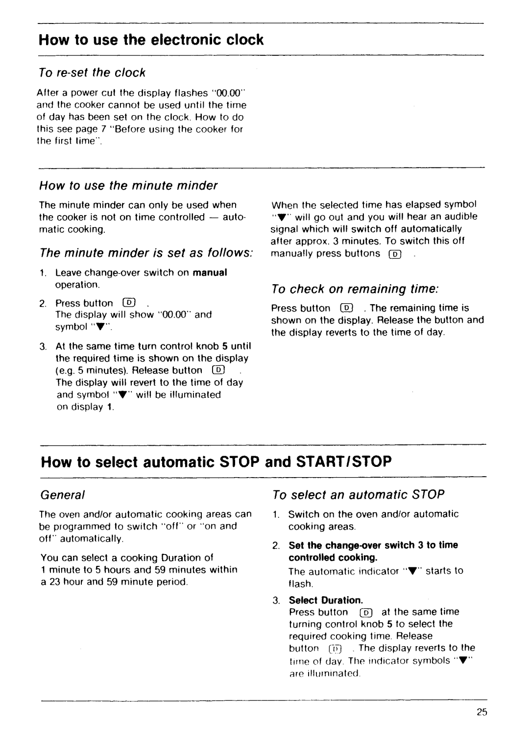 Electrolux E 64.1 KLF manual 