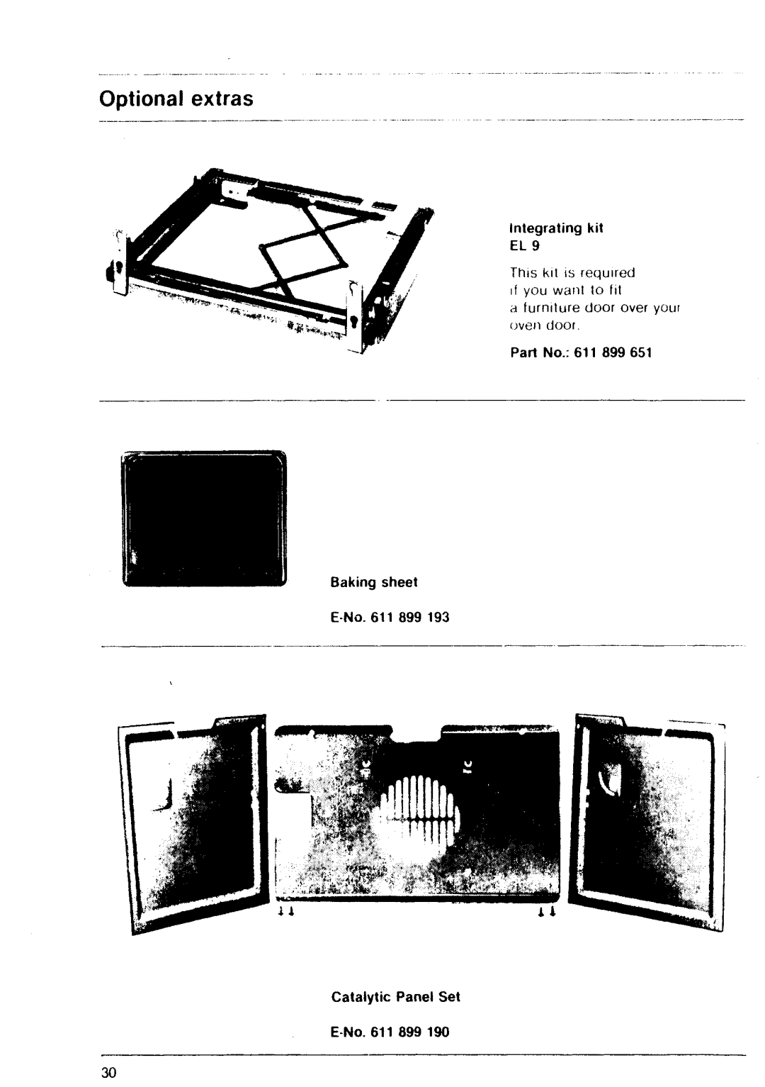 Electrolux E 64.1 KLF manual 