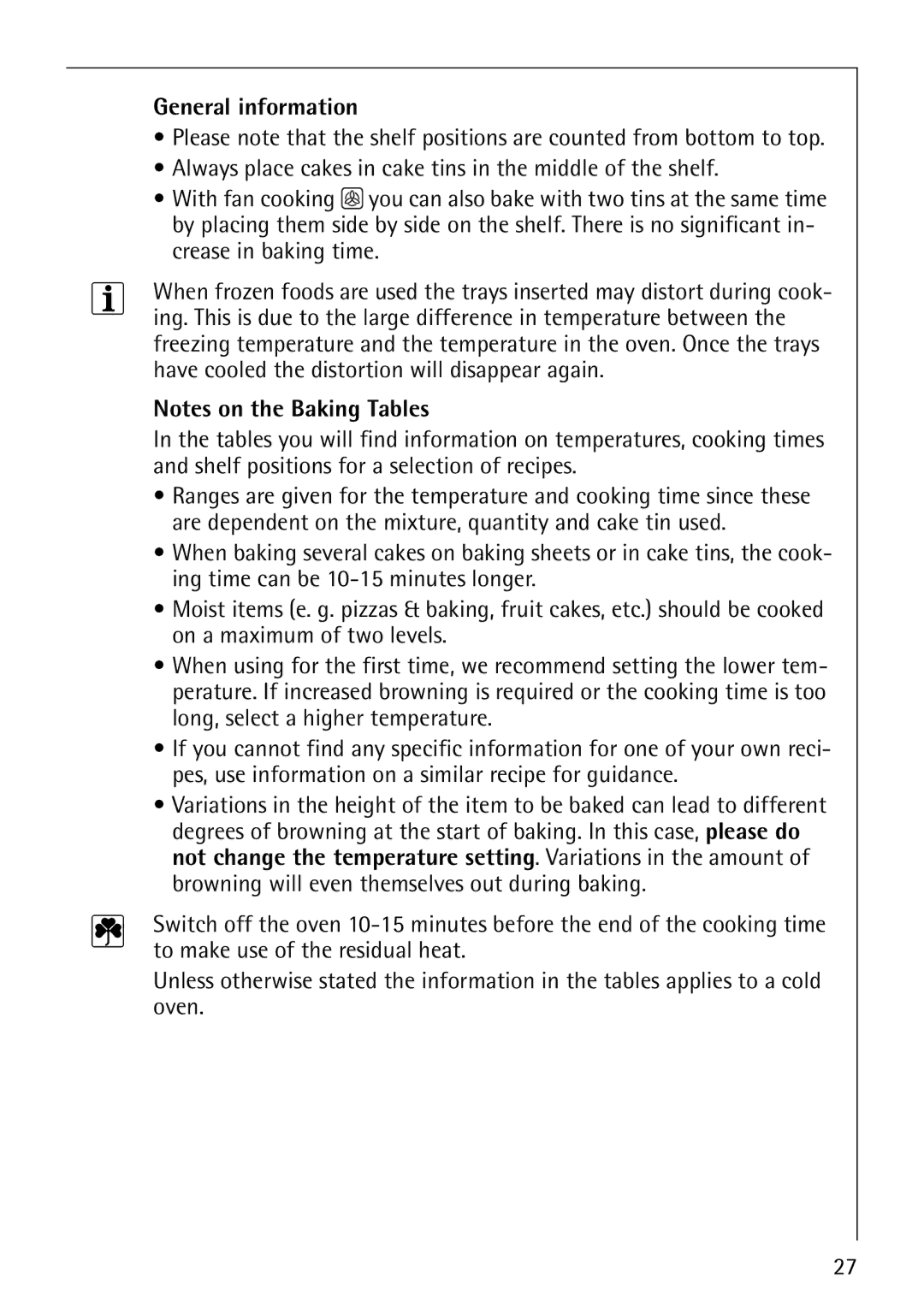 Electrolux E2190-1 manual General information 