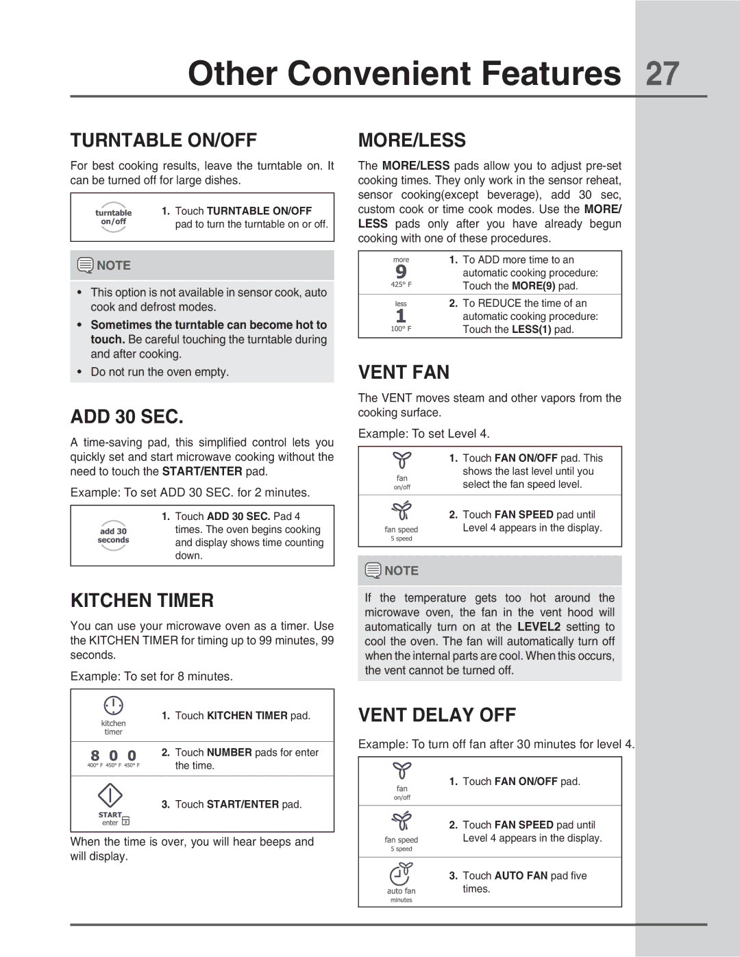 Electrolux E30MH65GSS manual 563/5#-&0/0, 4&$, 03&-&44, $&/5*.&3, %&-0 