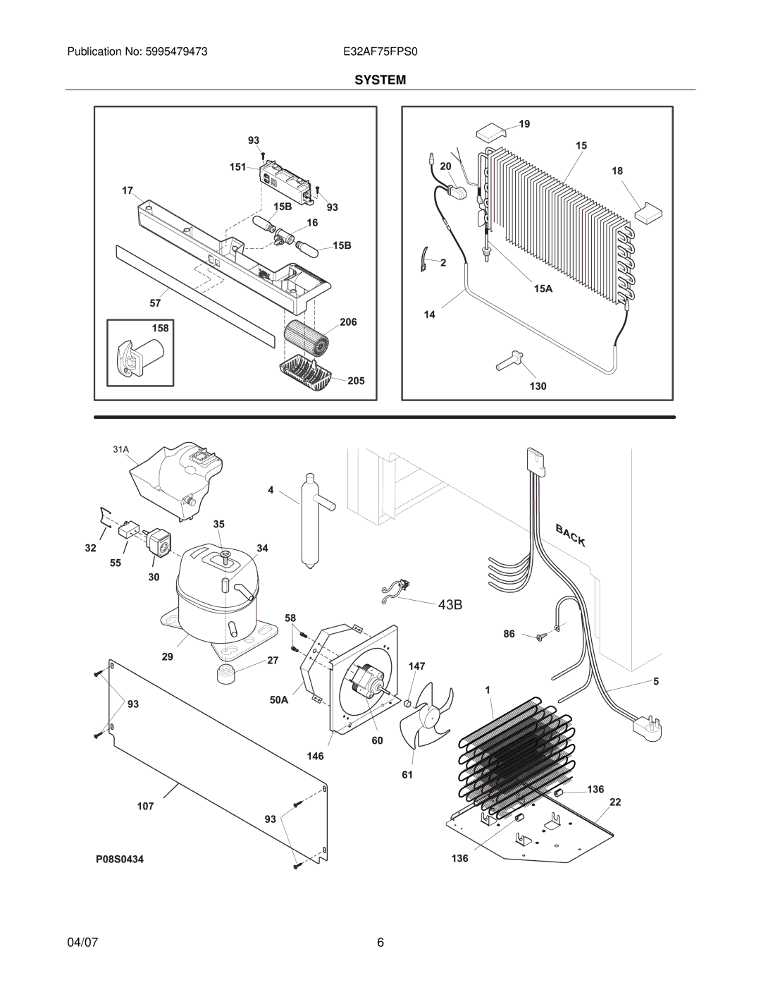 Electrolux E32AF75FPS0 manual System 