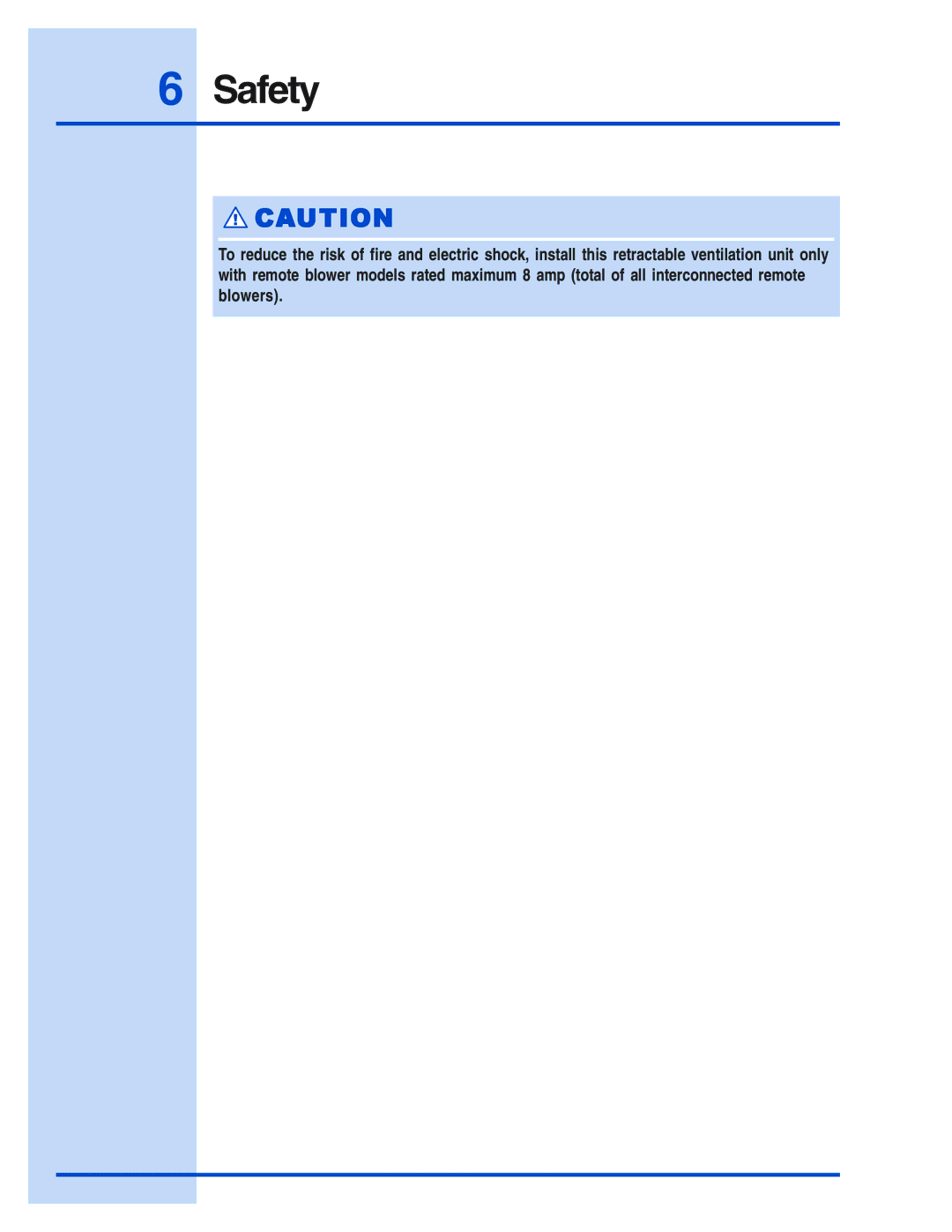 Electrolux E36DD75ESS, E48DD75ESS, E46DD75ESS, E30DD75ESS installation instructions Safety 