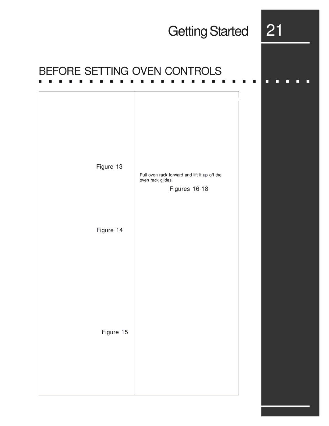 Electrolux E48DF76EPS, E30DF74EPS, E36DF76EPS manual Getting Started, Before Setting Oven Controls 