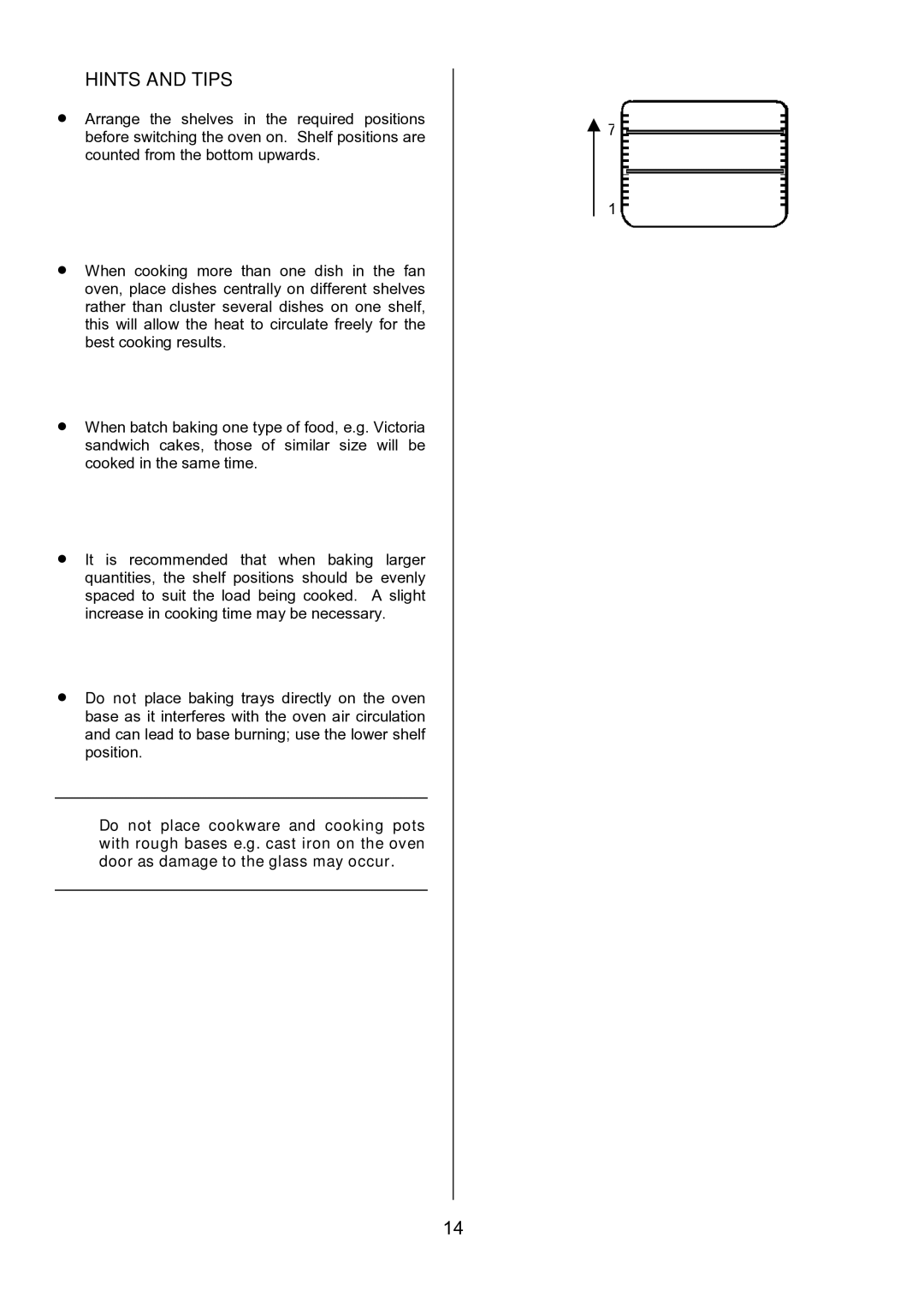 Electrolux EBUSS manual Hints and Tips 