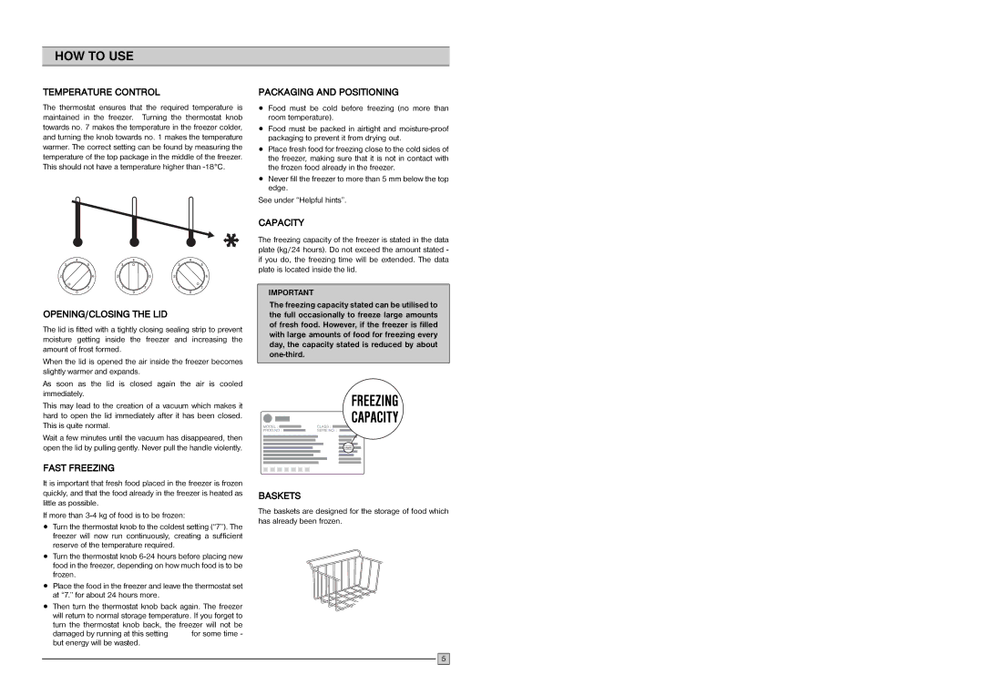 Electrolux EC 1109N installation manual HOW to USE 