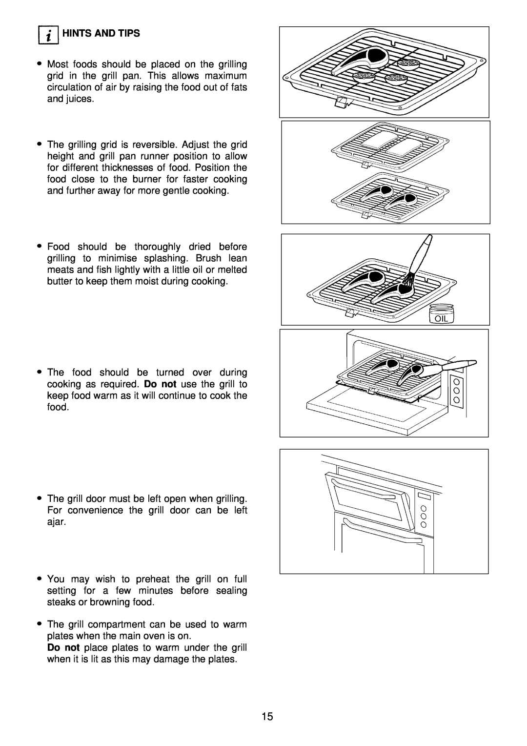 Electrolux EDB 876 manual Hints And Tips 